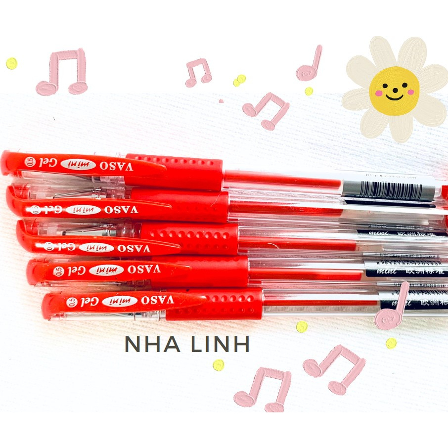 Bút gel nước mini  đủ màu,ngòi to