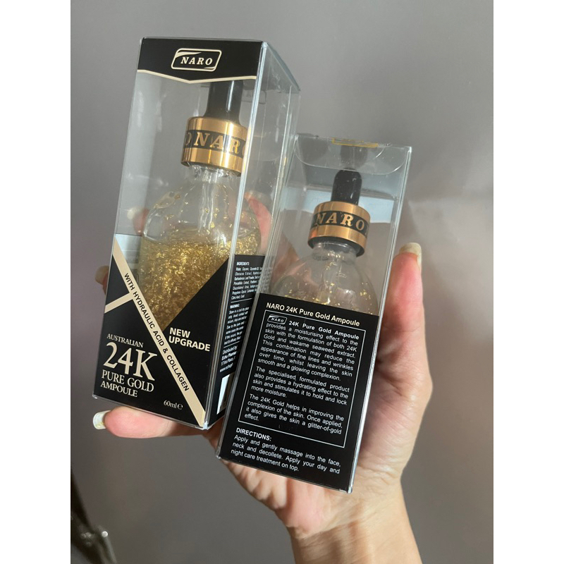 Thanh lý Serum vàng 24K Pure Gold Ampoule 60ml Úc date 8/2024