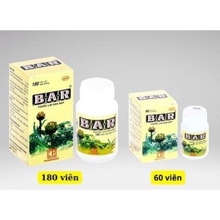 BAR mát gan, giải độc gan.
