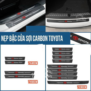 Miếng Dán Carbon Chống Trầy Xước Bậc Cửa, Cốp Xe Ô Tô Mazda, Hyundai, Toyota, Kia, KIA NEW, Ford, Mitsubishi, Peugeot