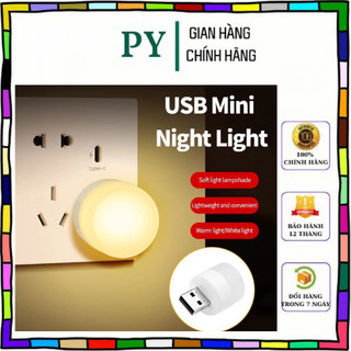 Đèn USB Mini Siêu Sáng - Loại Ngắn, tiện lợi, Đèn ngủ di động USB