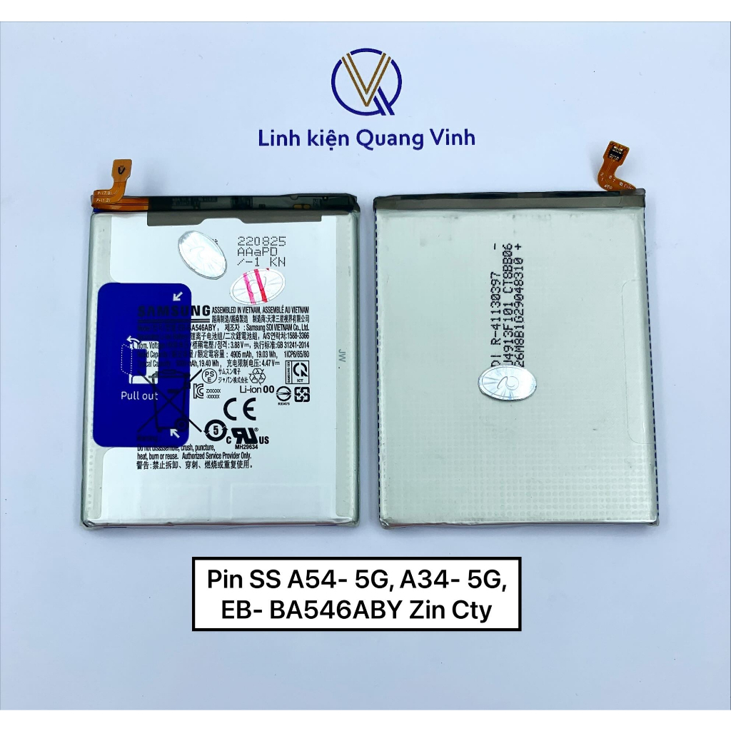 Pin thay thế cho SS A54-5G, A34-5G, EB-BA546ABY Zin Cty