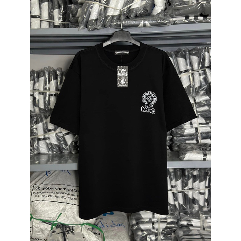Áo thun CHROME HEARTS x KAWS cao cấp 100% cotton 2c
