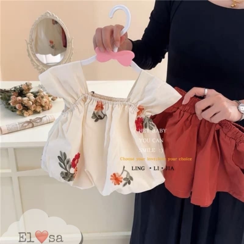 Bộ hoa cho bé size. 8_22kg