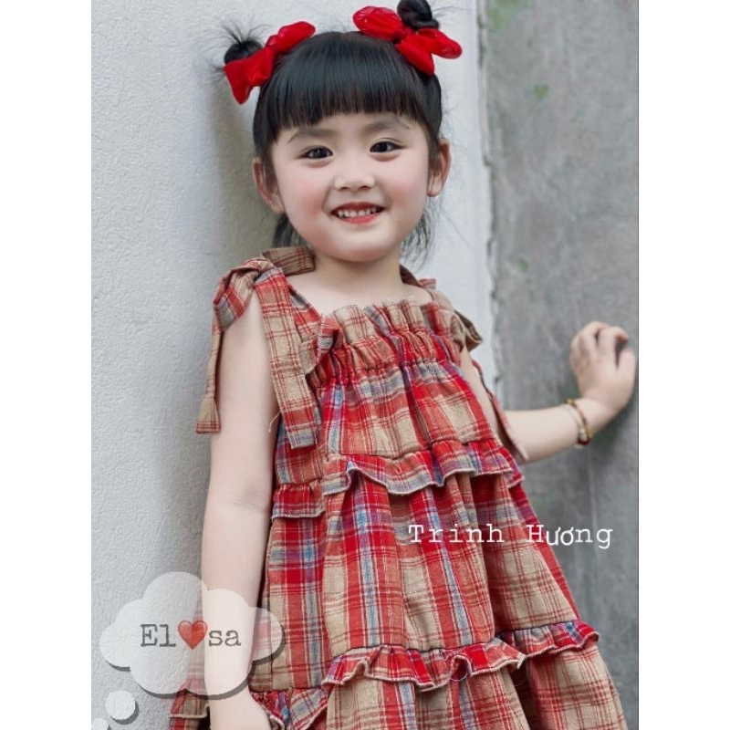 💟 💟  VÁY CARO TẦNG BASIC: Thô đũi mềm mịn,size 8_38kg