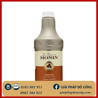 Sốt monin caramel / dark chocolate chai 1.89 l