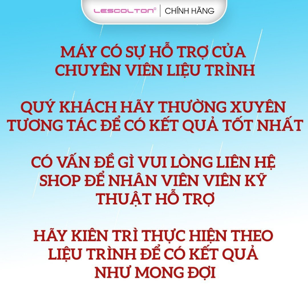 Máy triệt lông mini kèm chức năng trẻ hóa da vĩnh viễn cầm tay Lescolton tẩy lông nách, lông tay, chân, lông Bikini