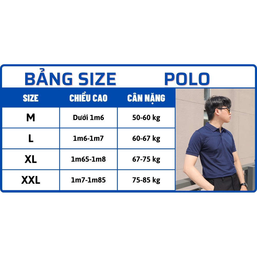 Áo thun polo nam phối màu, vải mềm mịn, thun cá sấu thoáng mát - TM4