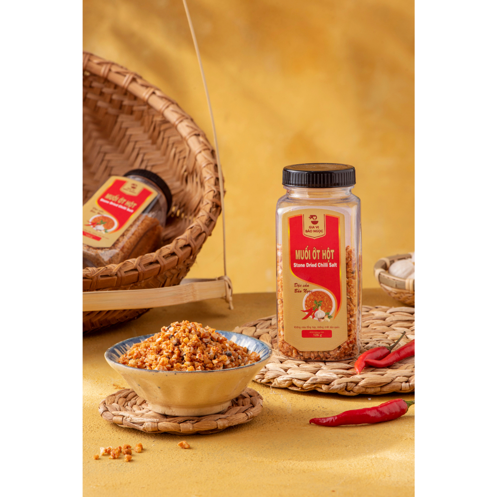 Muối ớt hột Bảo Ngọc 125g
