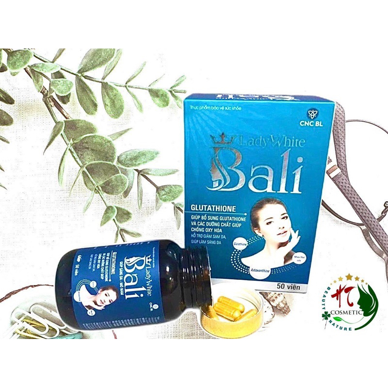 GLUTATHIONE lady white BALI- viên uống sáng da