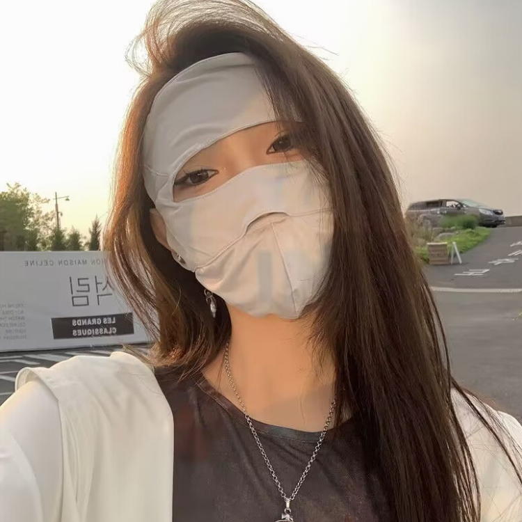 Khẩu trang Ninja 2 lớp vải cotton thông hơi che kín mặt chống nắng chống bụi nam và nữ - Khau trang