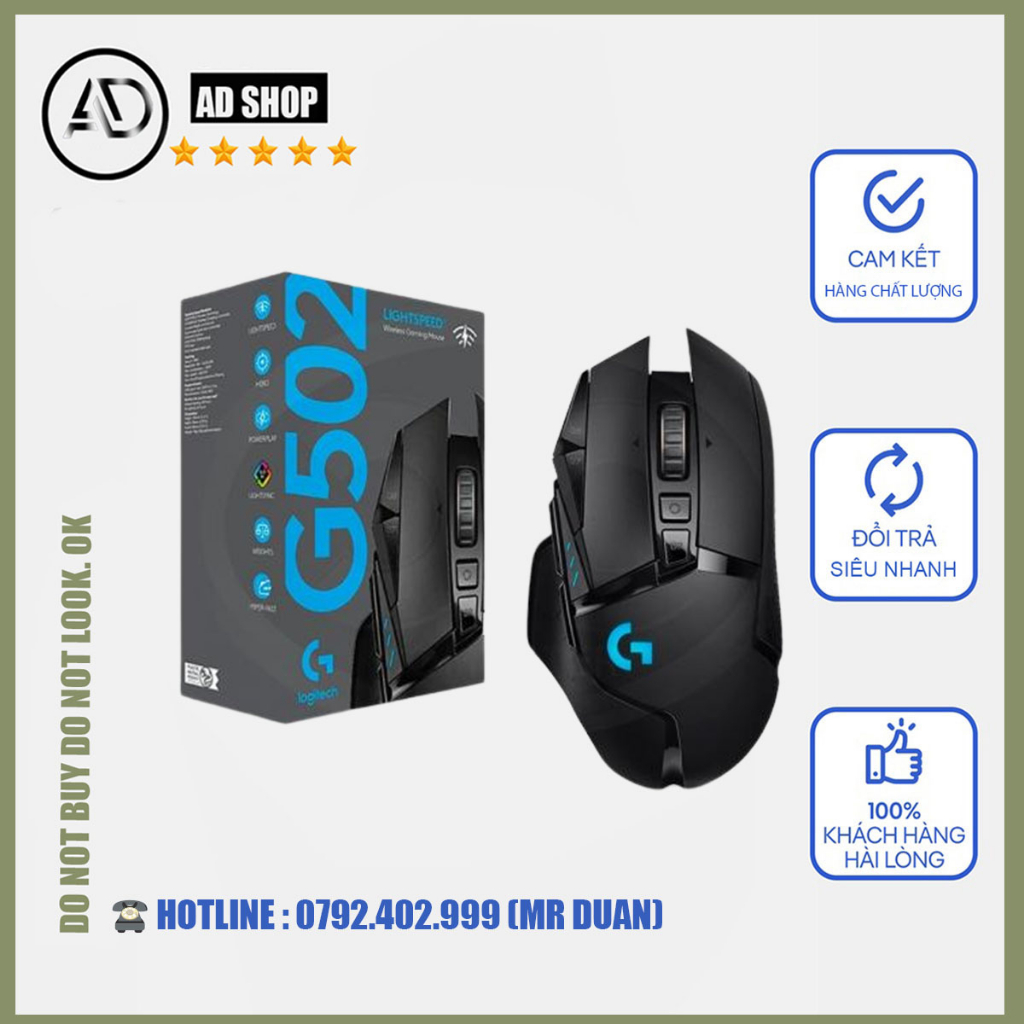 Chuột chơi game, chuột máy tính có dây G502 LED RGB 7200DPI Tùy Chỉnh, Hàng New OEM Bảo Hành 12 Tháng