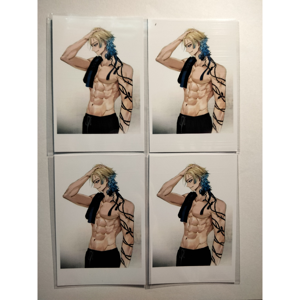 Card/pola artist Anime Blue lock char Kaisei body - múi sầu riêng