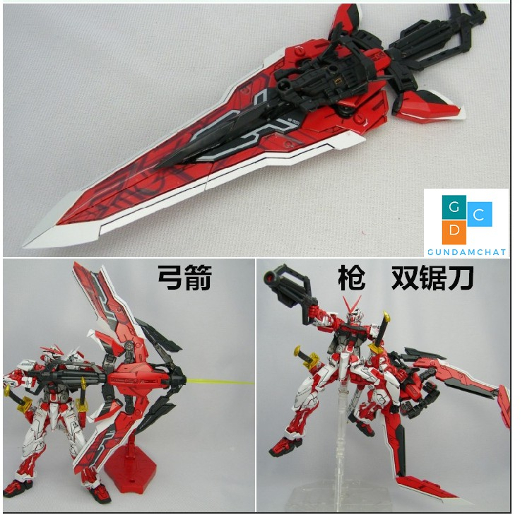 Mô hình lắp ráp Astray Red Frame Kai Jijia MG 1/100 tặng base