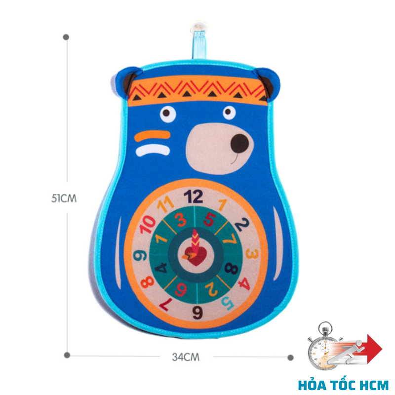 Đồ chơi bảng phi tiêu ném banh cho bé hình gấu