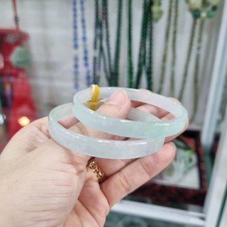 Vòng tay cặp đôi bản vuông màu ngọc trắng C.Thạch Ni 51