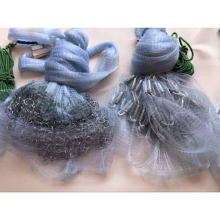Chài tép cước Thái hàng loại 1 – Xanh ngọc, nhiều size, mắt lưới nhỏ 0.7