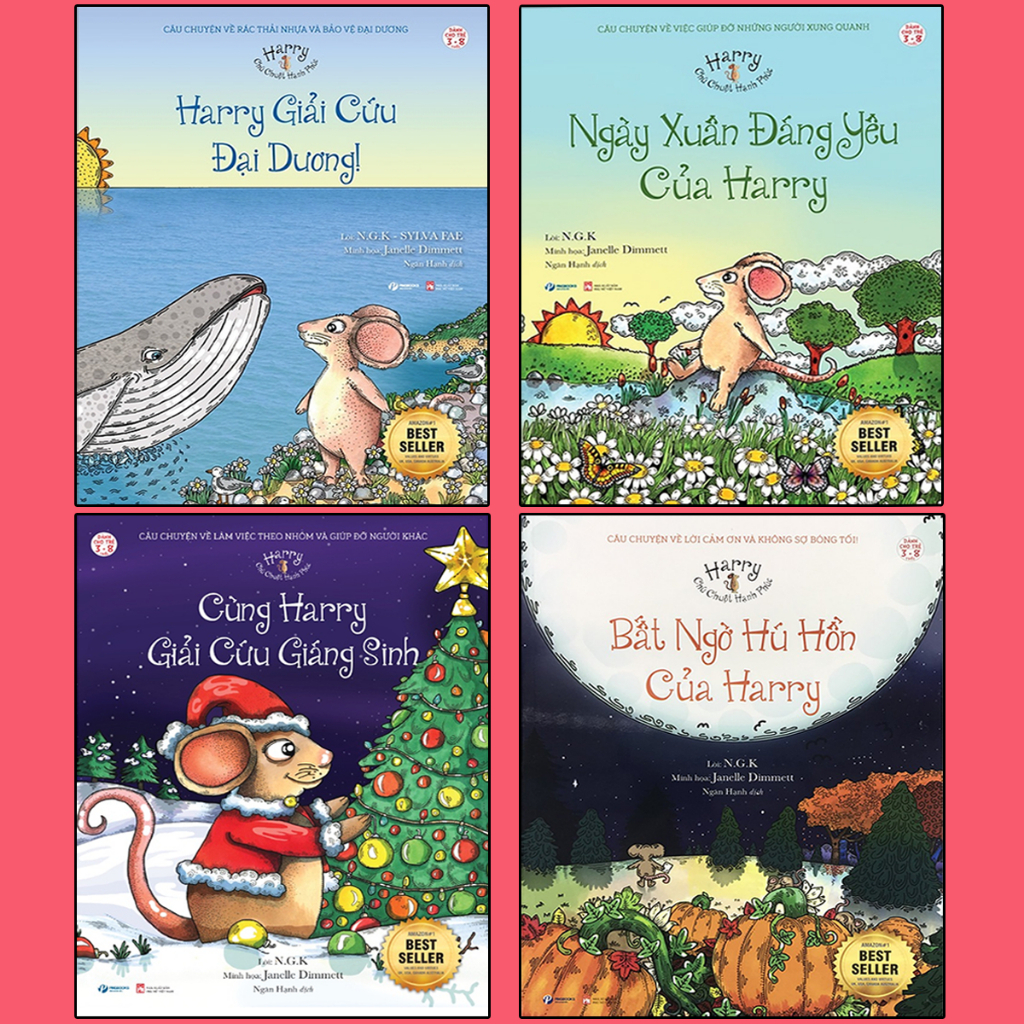 Sách - Harry - Chú chuột hạnh phúc quyển lẻ
