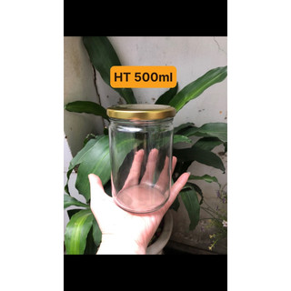 Hũ thuỷ tinh tròn 500ml