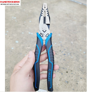 Kìm điện đa năng cao cấp trợ lực 7-89" c-mart b0142-8