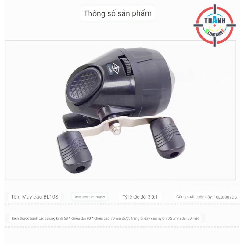 Máy quấn cước cho ná bắt cá và câu cá