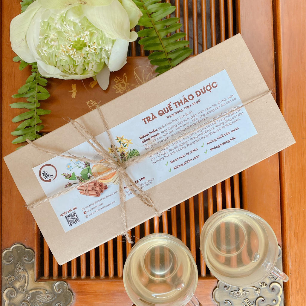 Trà Gừng Trà Quế Thảo Dược Tăng Dương Giải Hàn Như Nhiên House