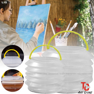 Xô Rửa Cọ Xếp ( Nhựa dẻo, có thể gấp gọn lại)