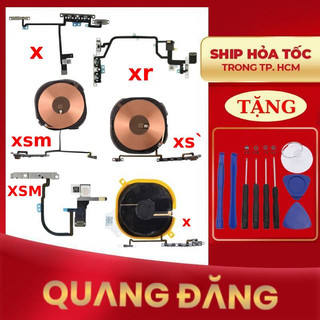 Cáp nguồn + âm lượng zin máy thay thế cho x /xr /xs /xs max tặng bộ vít 9 món