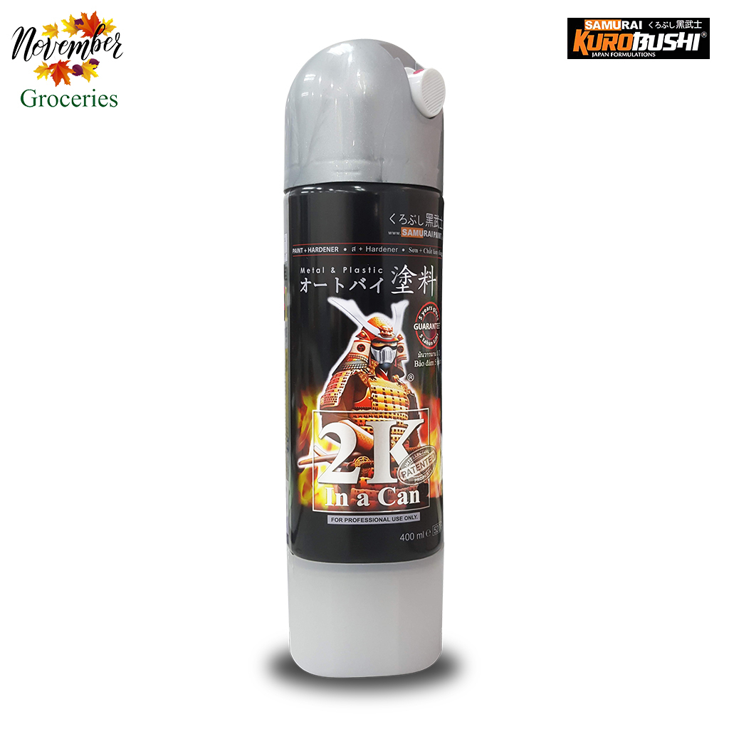 Sơn Lót Samurai Epoxy 2 Thành Phần MÀU XÁM Che Phủ Các Lớp Sơn Cũ Tạo Khối Tạo Bề Mặt Láng Mịn Trước Khi Phun Lớp T-Theo