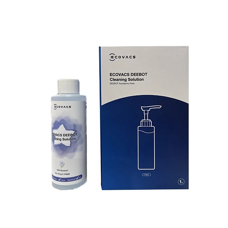 Nước lau sàn Deebot & Ecovacs dùng cho Robot hút bụi lau sàn - Hàng chính hãng