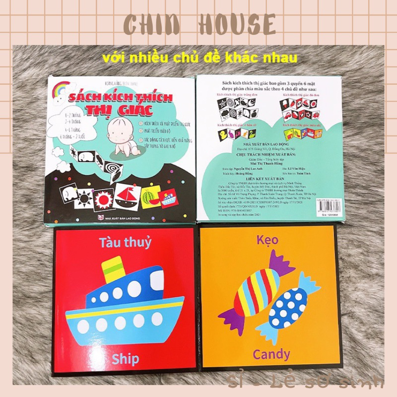 TRANH KÍCH THÍCH THỊ GIÁC CHO TRẺ SƠ SINH , TRẺ EM 0-3 TUỔI , TRANH FLASHCARD TRÍ TUỆ CHO BÉ