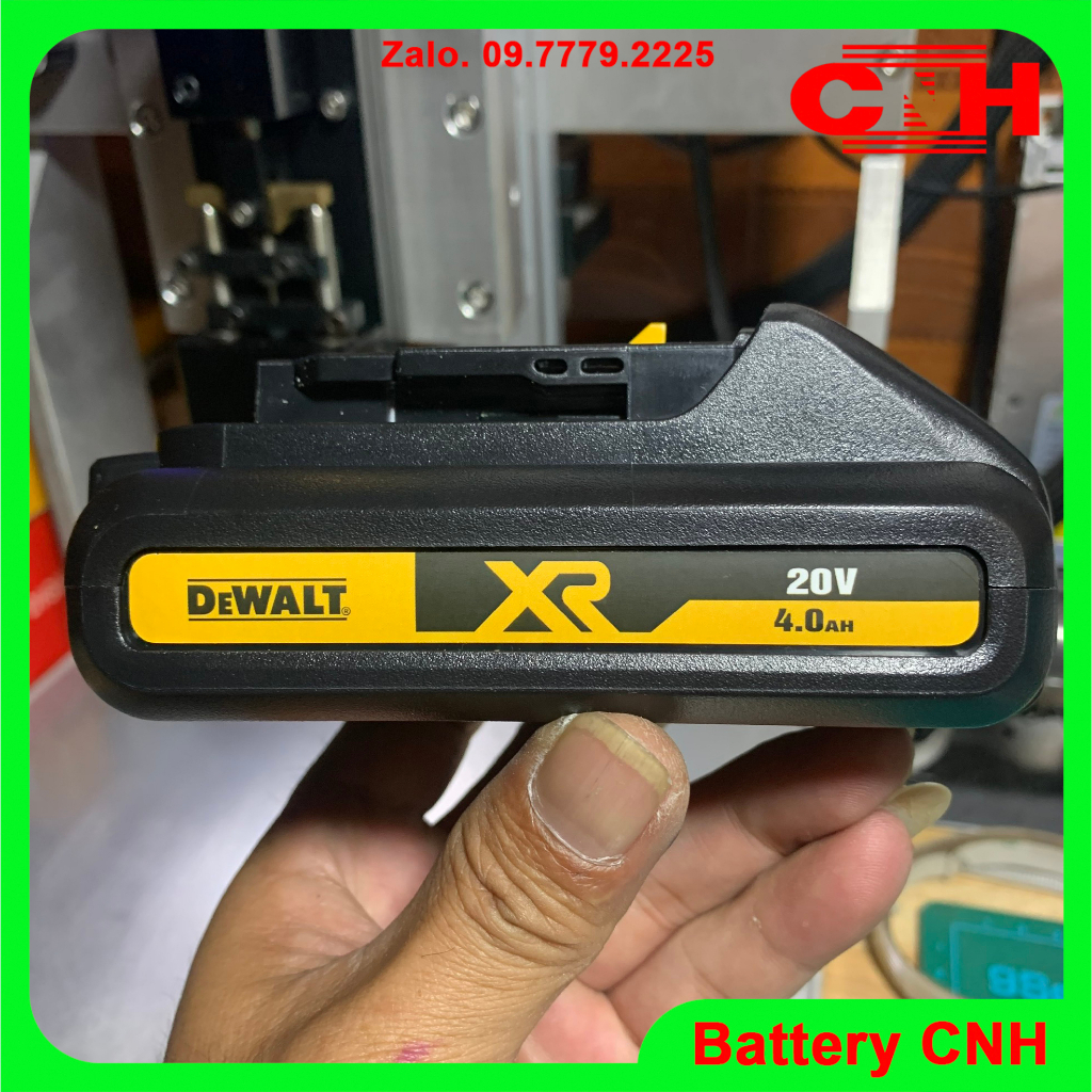 Pin Dewalt 18v 5cell 21700 dùng cho máy chính hãng. Nhận sạc zin