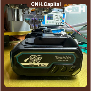 Pin makita 18v - 10 cell 21700 8ah nhận sạc adapter