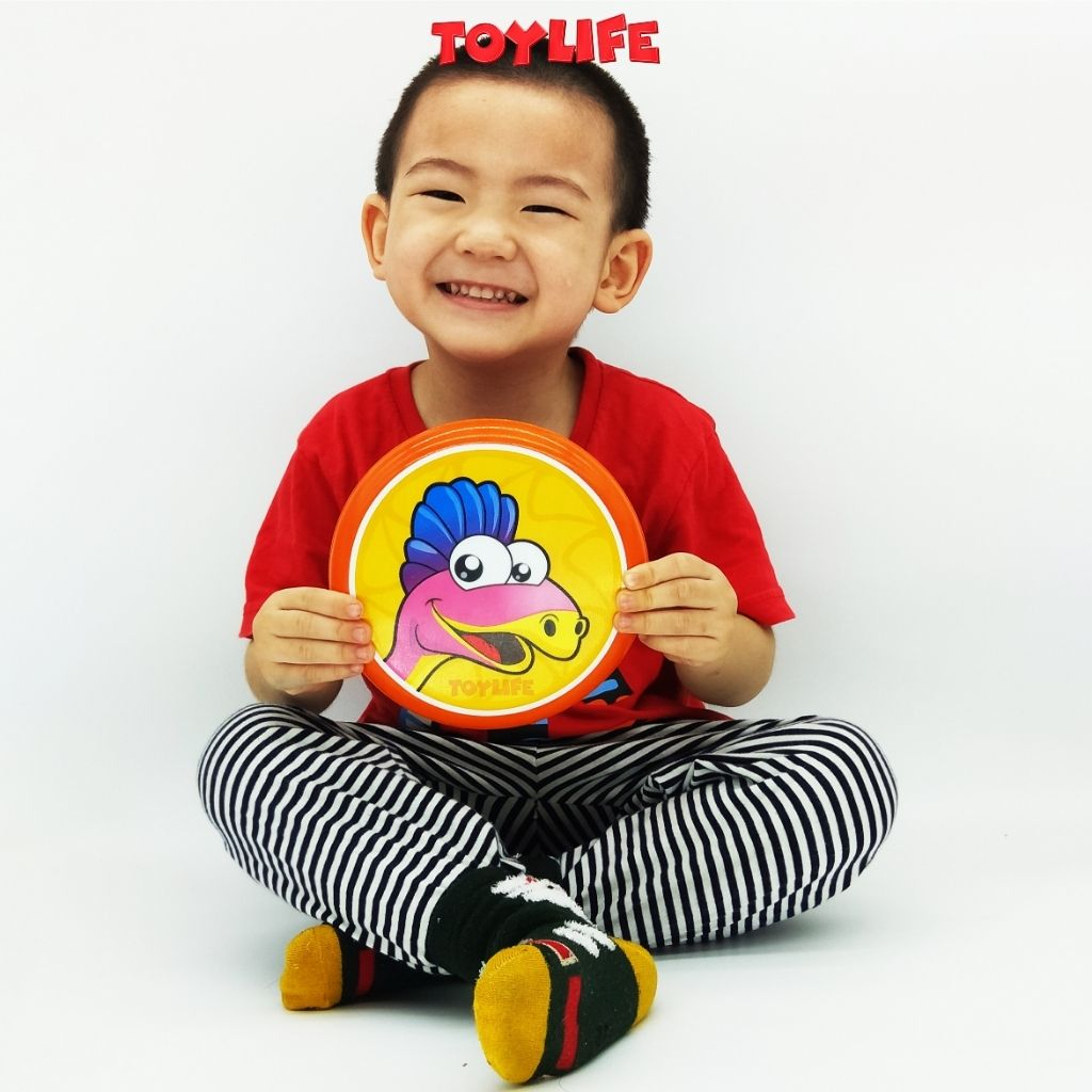 Đĩa ném, đồ chơi frisbee, đĩa bay 16 cm, đồ chơi vận động cho bé, nhựa bọt biển an toàn TOYLIFE