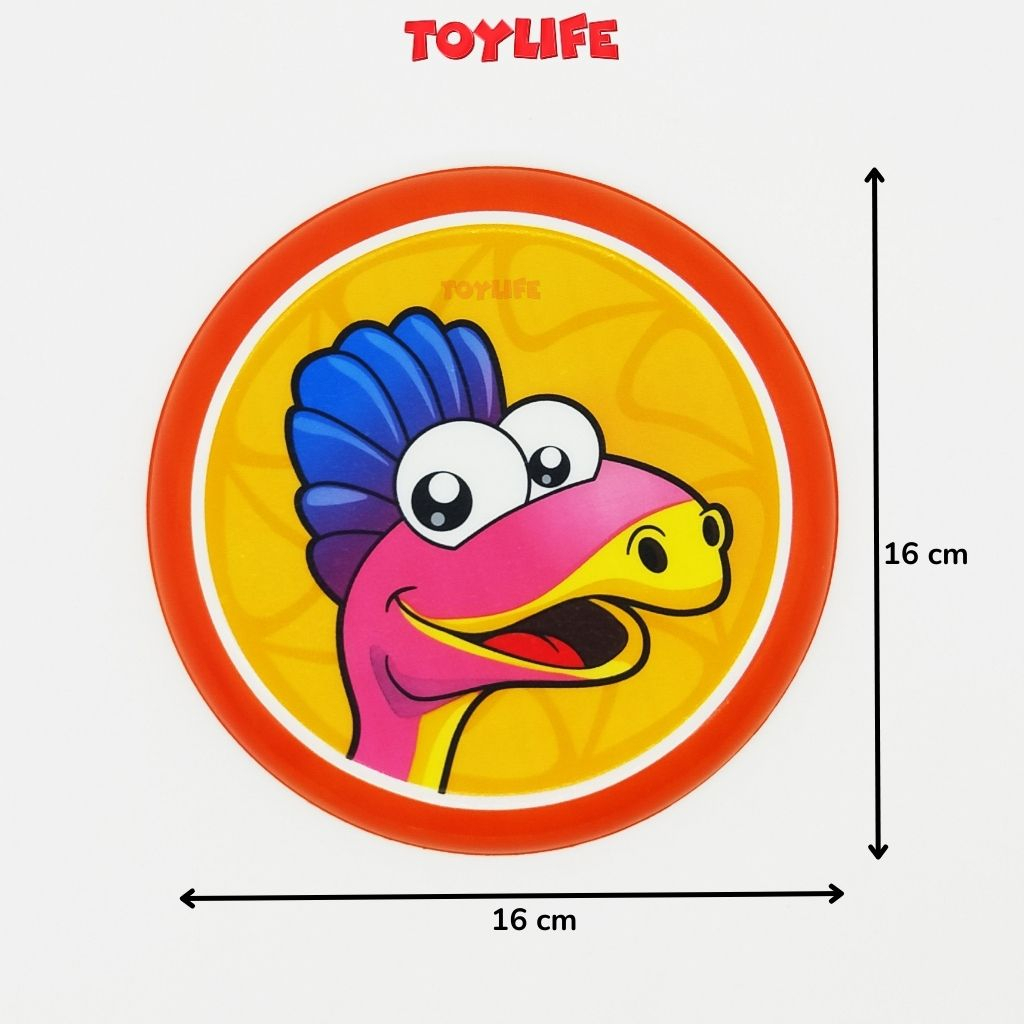 Đĩa ném, đồ chơi frisbee, đĩa bay 16 cm, đồ chơi vận động cho bé, nhựa bọt biển an toàn TOYLIFE