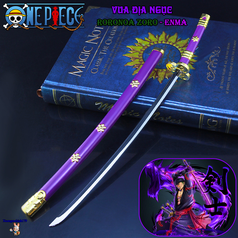 Mô hình sưu tầm One Piece Roronoa Zoro Enma katana ( Diêm Vương kiếm )