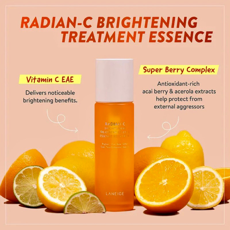 Nước dưỡng sáng da LANEIGE Radian-C Brightening Treatment Essence