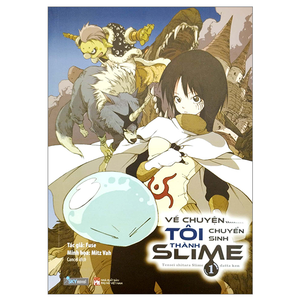 Sách Light novel - TẬP 1,2,3 Về Chuyện Tôi Chuyển Sinh Thành Slime - Fuse