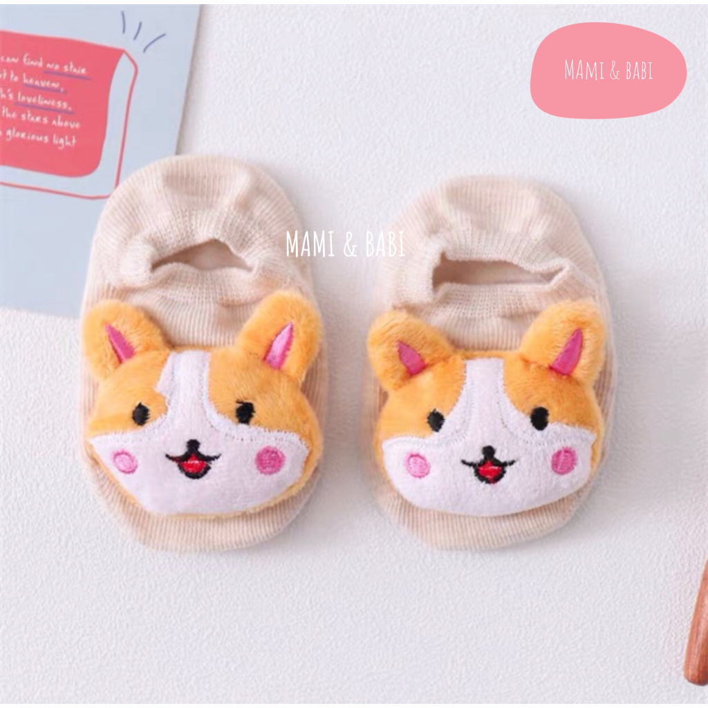 Tất Vớ Hình Thú Cho Bé Chống Trượt, Tất Hoạt Hình Cho Bé Trai Bé Gái Sơ Sinh - MAMI BABI