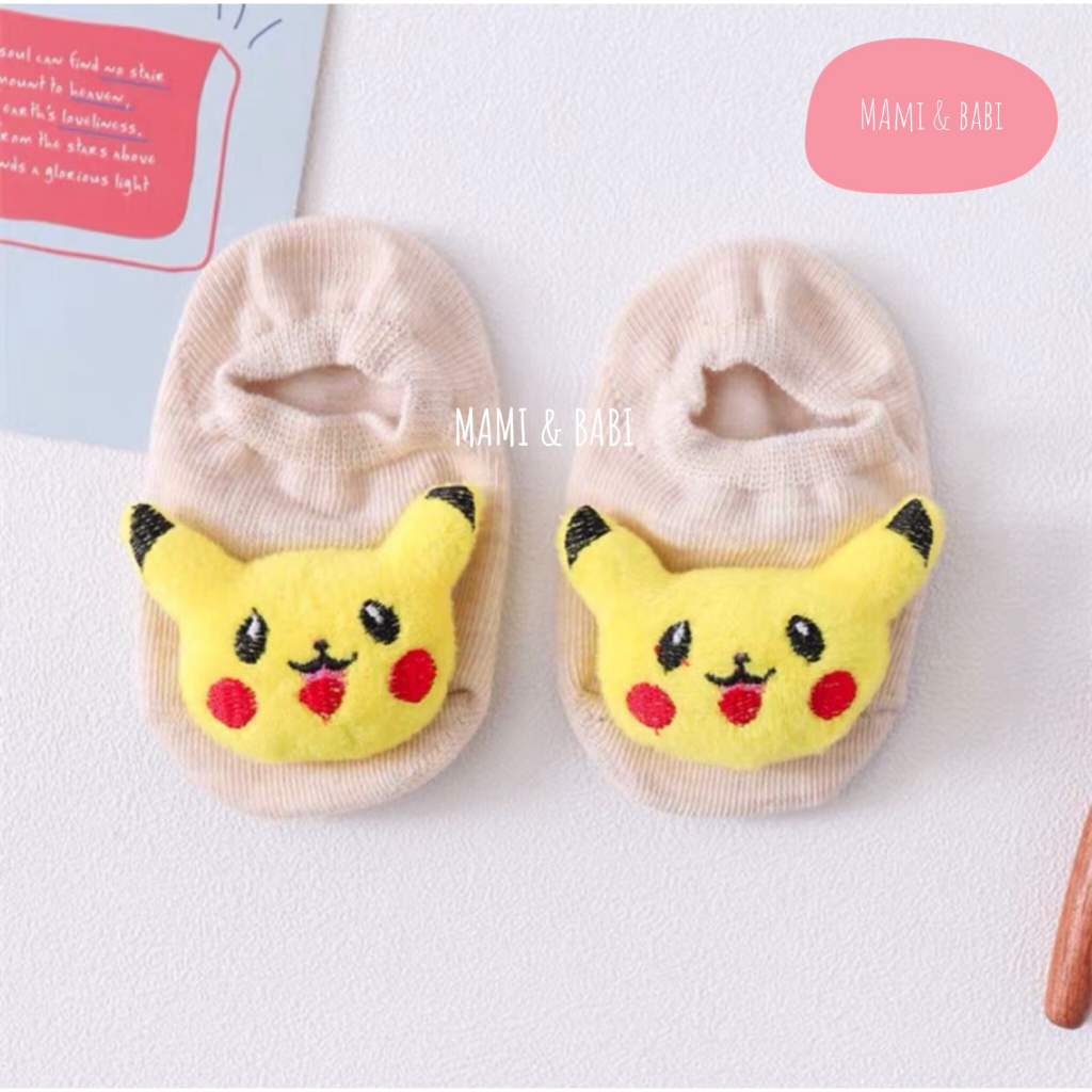 Tất Vớ Hình Thú Cho Bé Chống Trượt, Tất Hoạt Hình Cho Bé Trai Bé Gái Sơ Sinh - MAMI BABI