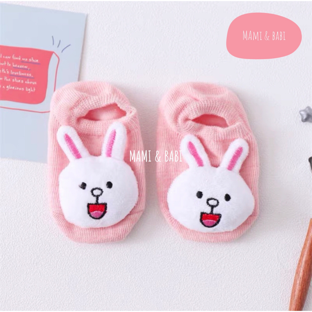 Tất Vớ Hình Thú Cho Bé Chống Trượt, Tất Hoạt Hình Cho Bé Trai Bé Gái Sơ Sinh - MAMI BABI