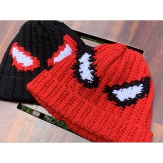 ẢNH THẬT Ở CUỐI spiderman beanie/mũ len người nhện siu ngầu