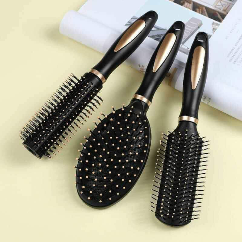 Set 3 chiếc Lược Chống Rối Tóc Cao Cấp  (gỡ rối + chải khô nhanh + bảo vệ tóc)
