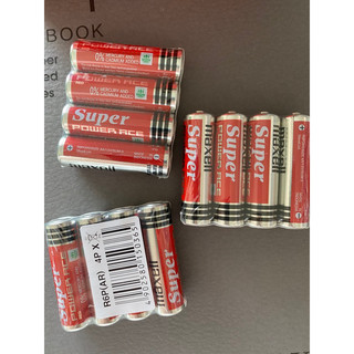 HỘP 40 VIÊN Pin AA Maxell đỏ