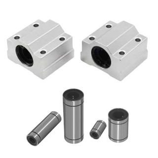 Con trượt tròn và con trượt có chân gá vuông 8mm