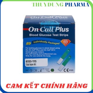 Que thử đường huyết On Call Plus (25 que)