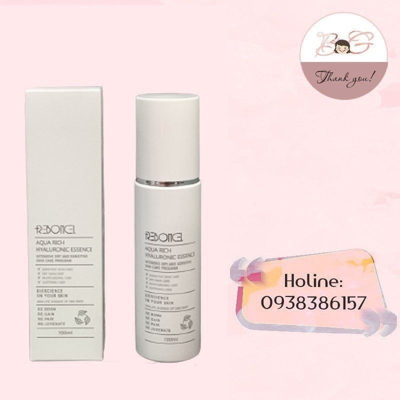 Dưỡng Da Reborncell AQua Rich Hyaluronic Essence