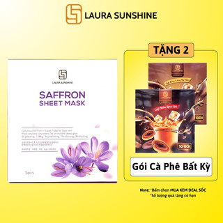 5 MẶT NẠ LAURA SUNSHINE NHUỴ HOA NGHỆ TÂY