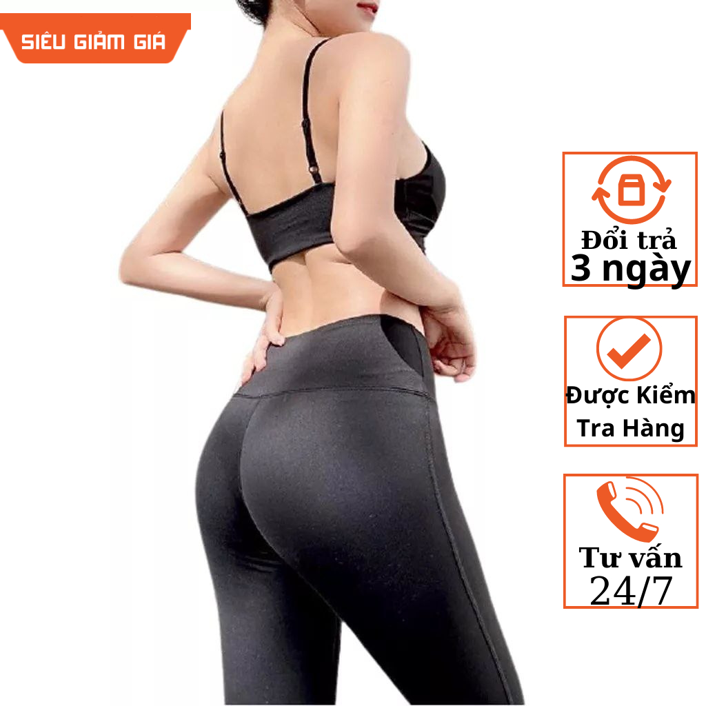 Quần Legging Dài Nâng Mông,Gọn Bụng Cạp Cao Tôn Dáng Siêu Đẹp
