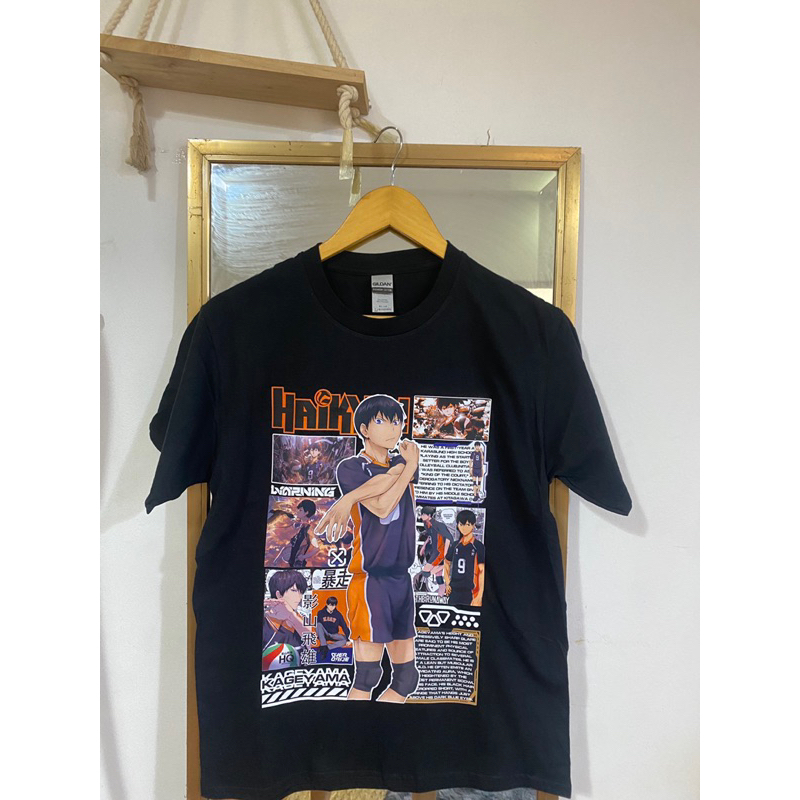 Áo phông Haikyuu: Kageyama 100% Cotton Nam / Nữ by The Runaway